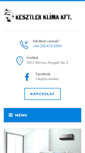 Mobile Screenshot of kesztlerklima.hu